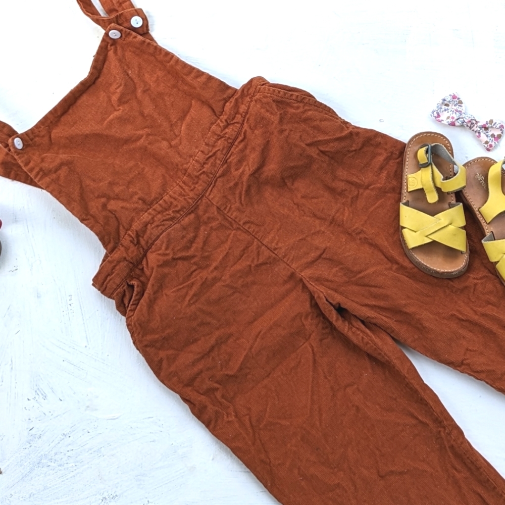 Corduroy overalls